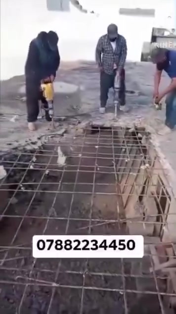 السلام عليكم نشتغل تفليش بيوت القديمه انواع التفليش سطح ارضيه درج سياجات عنوانه نجف اسعار مناسبه وبخدمتكم ***********
