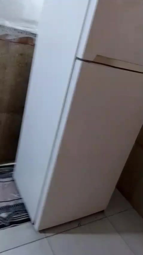 ثلاجة نضيفة للبيع مكاني حسينية الراشدية سعره ١٥٠ وبيها مجال