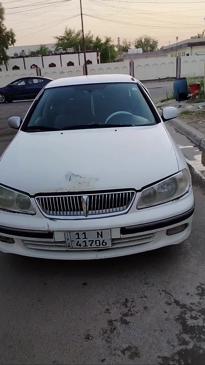 نيسان صني ياباني اصلي 2002 كير عادي محرك قبق اسود السيار صفره مومصبوغه ابيض سعر السياره 60 ورقه وبيهه مجال ابيع على وضيتهه، *********** تحويل ثاني يوم بسمي غير متواجد ع فيس

