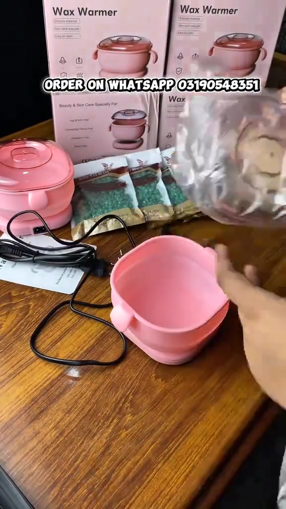 الترند الجديد 🤩💋 بكج كامل قدر واكس شمع اعواد 12فقط حجز واتساب ☎️ ***********
جهاز الواكس Wax Warmer الرهيب ✔️♥️
- تعبتي من طرق أزالة الشعر التقليديه؟
ما عندك وقت لإستخدام الطرق التقليدية لإزالة الشعر؟

- وفرنا لكِ افضل جهاز شمع الأصلي  ،وداعاً لإزالة الشعر بالطرق التقليديه يتميّز بإزالة الشعر من جذوره ، ليعطيكِ بشرة ناعمه 
- آمن ولا يسبب ألم ، ولا يعمل أي أعراض جانبية للبشره ،  ولا يعمل على حساسيّة للجلد ، وخصوصاً البشرة الحساسه
- يطيل مدة ظهور الشعر ، ويعمل الشمع على إزالة الجلد الميت
- ضعي قالب الشمع في آلة التسخين ، ثم قومي بتوصيله بالكهرباء لكي يسخن جهاز الواكس
- قومي بوضع كمية مناسبة من الشمع وحركيه.
 ————————————
السعر 12فقط ☺️ 
🚘 يوجد خدمة توصيل لجميع محافظات العراق ☺️
