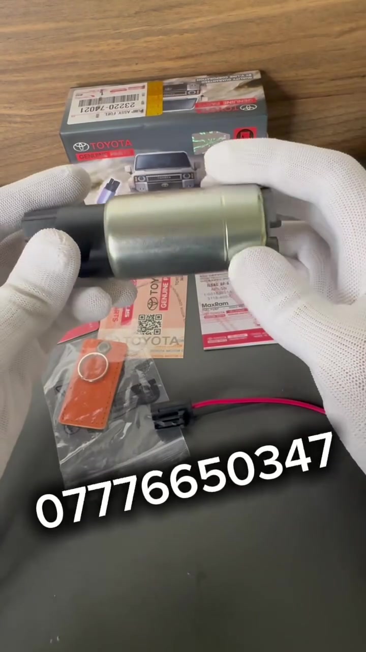 عرض خاص اخر كم قطعه فيت بم وكالة ( TOYOTA )  الاصلي 
متوفر جملة ومفرد 
سعر القطعه 15 الف  وتوصيل مجاني 
قطعتين 25 الف وتوصيل مجاني 
ياباني الصنع أصلي  مؤسسة وكالة دبي الامارات
 التوصيل مجاناً لكل محافظات العراق 
وأعلى موصفات 
فيت بم بشرط اذا مو اصلي وكتابه حفر لتستلمه 
ضمان سنه  وكرت الضمان داخل العلبه
 اذا مو نفس المواصفات يرجع والتوصيل على حسابي‏🇯🇵
قوة دفع 11bar حقيقي ✅
ملف كامل مصنوع نحاس✅
تيار منخفض اقل امبير✅
يتحمل اصعب الظروف ✅
يتحمل الحرارة العالية ✅
صنع في اليابان ✅
يتحمل اسوء انواع الوقود✅ 
جوكر عام يعمل على جميع انواع السيارات
 للحجز ارسل العنوان الكامل ورقم الهاتف برسالة للصفحة ***********
