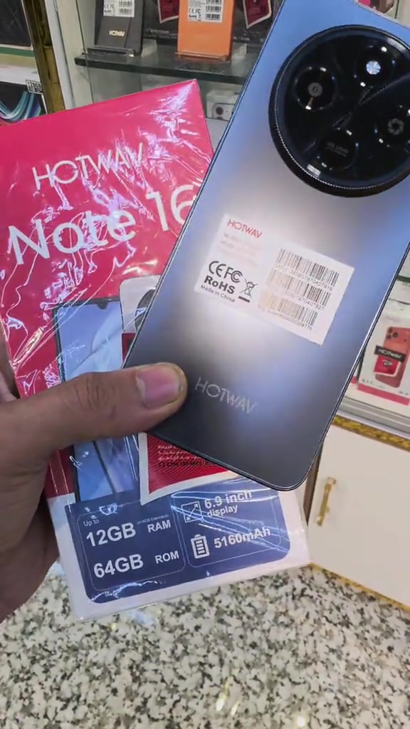 🔥📱 HOTWAV NOTE 16 — عرض قوي بسعر مميز! 📱🔥 💾 ذاكرة التخزين: 64GB 🚀 الذاكرة العشوائية RAM: 12GB 🔋 البطارية: 5160mAh 💰🔥 السعر: 175 ألف دينار فقط! 🚚 التوصيل مجانًا لجميع المحافظات العراقية  📍 العنوان: بغداد – الكمالية – شارع الجامع – قرب نجارة عقيل مدلول 📞 للاستفسار والحجز: *********** 🔥 HOTWAV NOTE 16 — مواصفات قوية وسعر اقتصادي! #اكسسوارات #تابلت_اطفال #موبايلات #شاشات_أندرويد #اجهزة 
