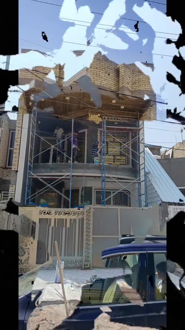 لبخ واجهات • طلس فوم • صبغ