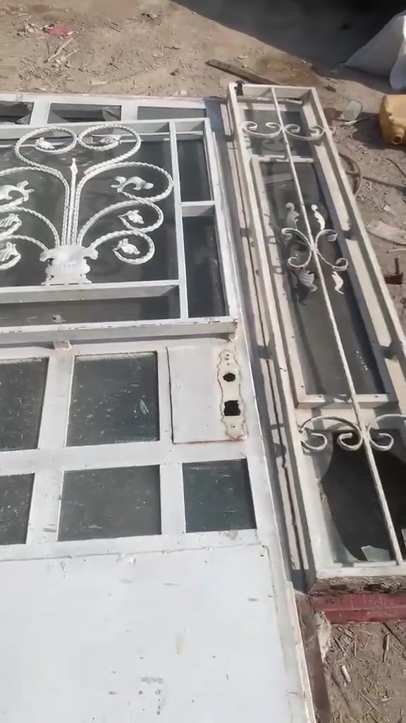 شباك ١٠٠×١٤٥ • باب ١٤٥×٢٤٠ • شغل ثقيل