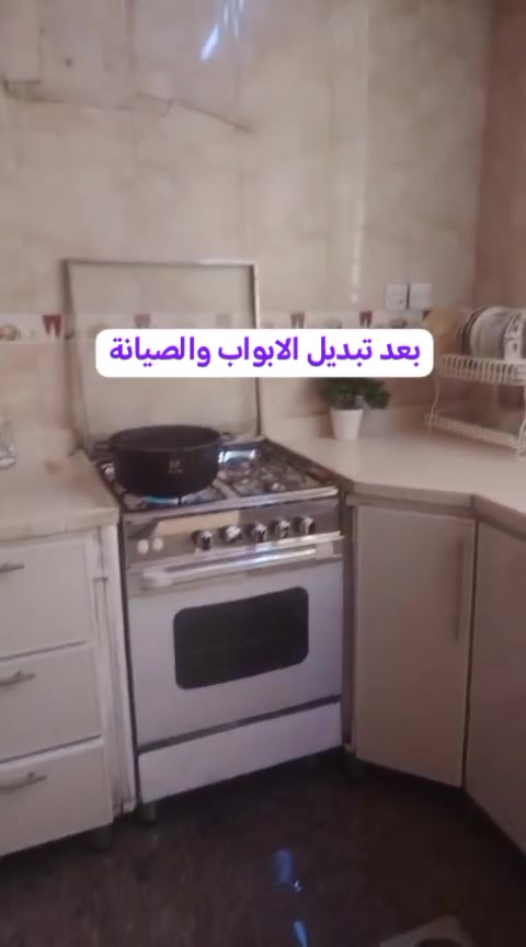 صيانة كاونترات المنيوم • مطابخ HDF • بغداد