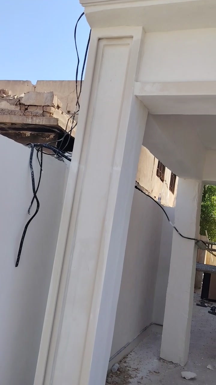 سمنت خارجي • ديكور واجهات • تكريت