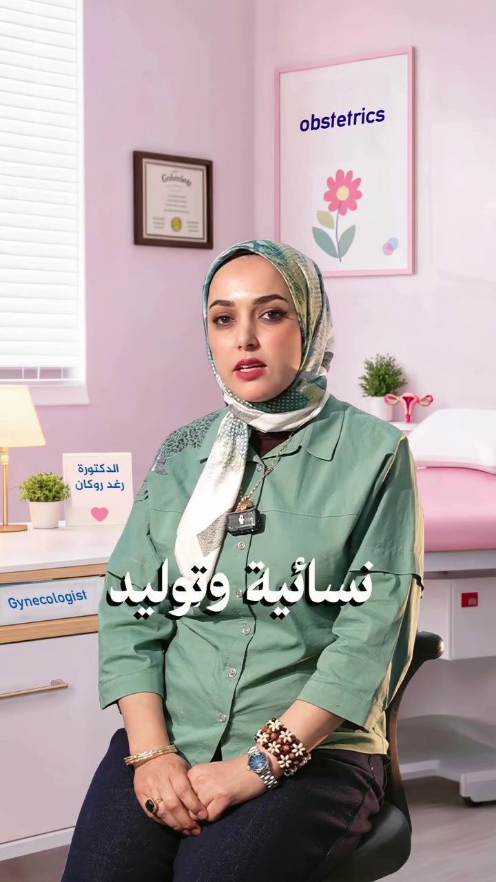 الدكتورة رغد روكان إسماعيل ✨🩺
 اختصاص نسائية وتوليد والعقم ورعاية الحوامل 🤰🏻
🏥 أخصائية في مستشفى البتول التعليمي
📍 بهرز – مجمع بهرز الطبي--مقابل مركز صحي بهرز الثاني

📅 متواجدة لاستقبال مراجعاتكم
🤍 رعاية واهتمام في كل مرحلة من مراحل الحمل
📞 للحجز والاستفسار:

*********** 💕

