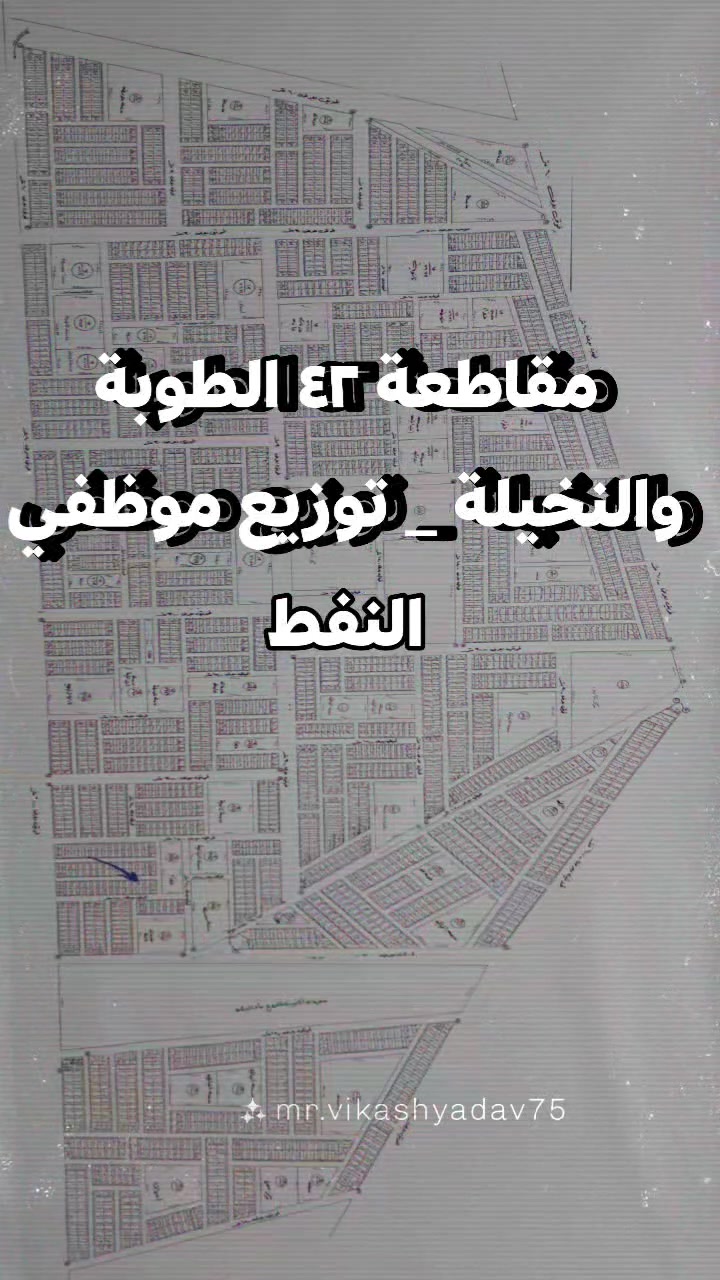 الطوبة والنخيلة • أرض تجارية • ٢٥٦م