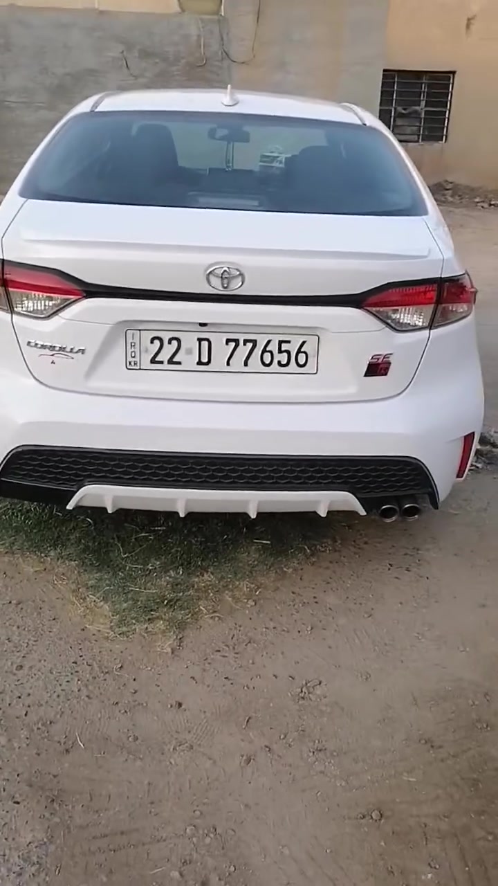 كورلا SE • وارد امريكي • موديل ٢٠٢١