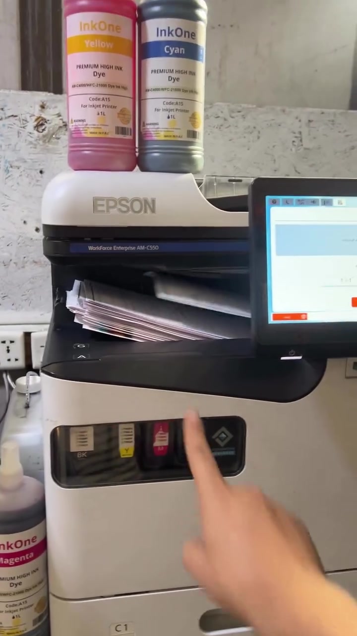 🛠️ صيانة وتأهيل طابعة Epson AMC 550 🖨️

تم إجراء الصيانة والفحص الكامل للطابعة، مع استخدام حبر Ink One للحصول على أداء ثابت وجودة طباعة ممتازة. ✅

🔧 صيانة احترافية
🖨️ فحص وتنظيف ومعالجة المشاكل
💧 استخدام حبر Ink One
📈 الحفاظ على كفاءة الطابعة واستمرارية العمل

إذا طابعتك تحتاج صيانة أو تبديل حبر أو معالجة مشاكل الطباعة، فريقنا حاضر لخدمتكم.

📍 شركة مياسين الحسام لتجارة وصيانة الأجهزة المكتبية
📍 بغداد – باب المعظم
📞 ***********

#Epson #EpsonAMC550 #InkOne #صيانة_طابعات #طابعات_ايبسون #حبر_إنك_ون #صيانة_طابعة #طابعات #أجهزة_مكتبية #بغداد #مياسين_الحسام
