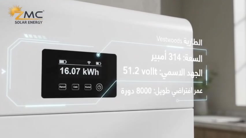 بطارية ١٦٫٠٧ كيلوواط • فيستوودز • ٨٠٠٠ دورة