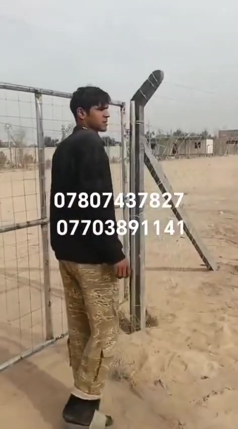 *********** 📞 ***********  📞 يتوفر واتساب
🔺تعلن شركة الكرار 🔺
✳️عن عمل ونصب جميع انواع اسيجه ال BRC  بجادر او بدون جادر⚒️⚒️
✳️وعن تجهيز كافة قياسات السياج العشبي ☘️🍀
✳️العمل في كافة محافظات العراق🚛
✳️ وبأنسب الاسعار يبدأ من 6 الف الى 10 الف وحسب الطلب  
✳️كادر عمل ذو خبرة في مجال العمل ومتمرس 
✳️متواجدون على مدار الساعه 
✳️ مستعدون للعمل مع دوائر الدولة والمتنزهات 
✳️للطلب والاستفسار قم بمراسلة البيج من الزر اسفل المنشور
او ع الأرقام التاليه ***********
***********📞
***********  📞 يتوفر واتساب
