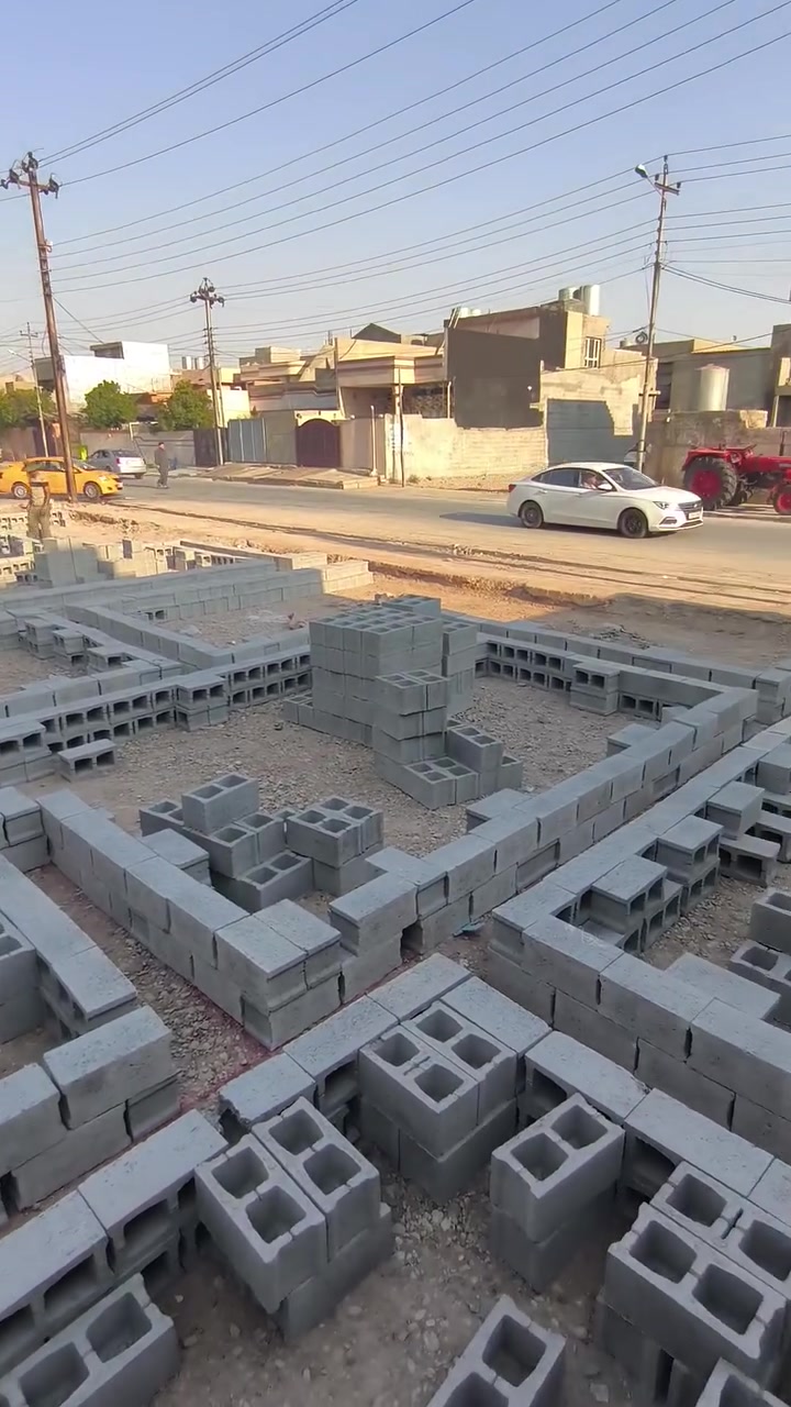 كادر عمل اساس شريطي هندسي تصفيط بلوك وتسليح هندسي اسعار مناسبه ***********
