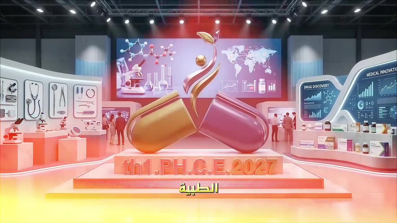 💊 معرض ومؤتمر الدواء الدولي الأول للأدوية والمستلزمات الطبية 💊

تحت رعاية وزارة الصحة
وبتنظيم شركة الصقر الذهبي لتنظيم المعارض والمؤتمرات

يسرّنا دعوتكم للمشاركة والحضور في:

🏥 معرض ومؤتمر الدواء الدولي الأول

للأدوية والمستلزمات الطبية

📅 18 – 21 / 4 / 2027
📍 أرض معرض بغداد الدولي – بغداد

يُعد المعرض منصة متخصصة تجمع نخبة من الشركات والمؤسسات العاملة في قطاع الدواء والطب، ويفتح آفاقاً جديدة للتعاون والشراكات وتبادل الخبرات، بمشاركة:

🔹 شركات الأدوية والمصانع الدوائية
🔹 شركات المستلزمات والأجهزة الطبية
🔹 الشركات العلمية والطبية
🔹 شركات المواد الأولية والخام الدوائي
🔹 الشركات والمصانع العاملة في القطاع الصحي والدوائي
🔹 الوكلاء والموزعون والمستوردون للمنتجات الطبية والدوائية

✨ كونوا جزءاً من الحدث المتخصص الذي يجمع قطاع الدواء والطب في العراق.

📞 للحجز والاستفسار:
***********
***********

📧 البريد الإلكتروني:
golden2.0falcon@gmail.com

شركة الصقر الذهبي لتنظيم المعارض والمؤتمرات
