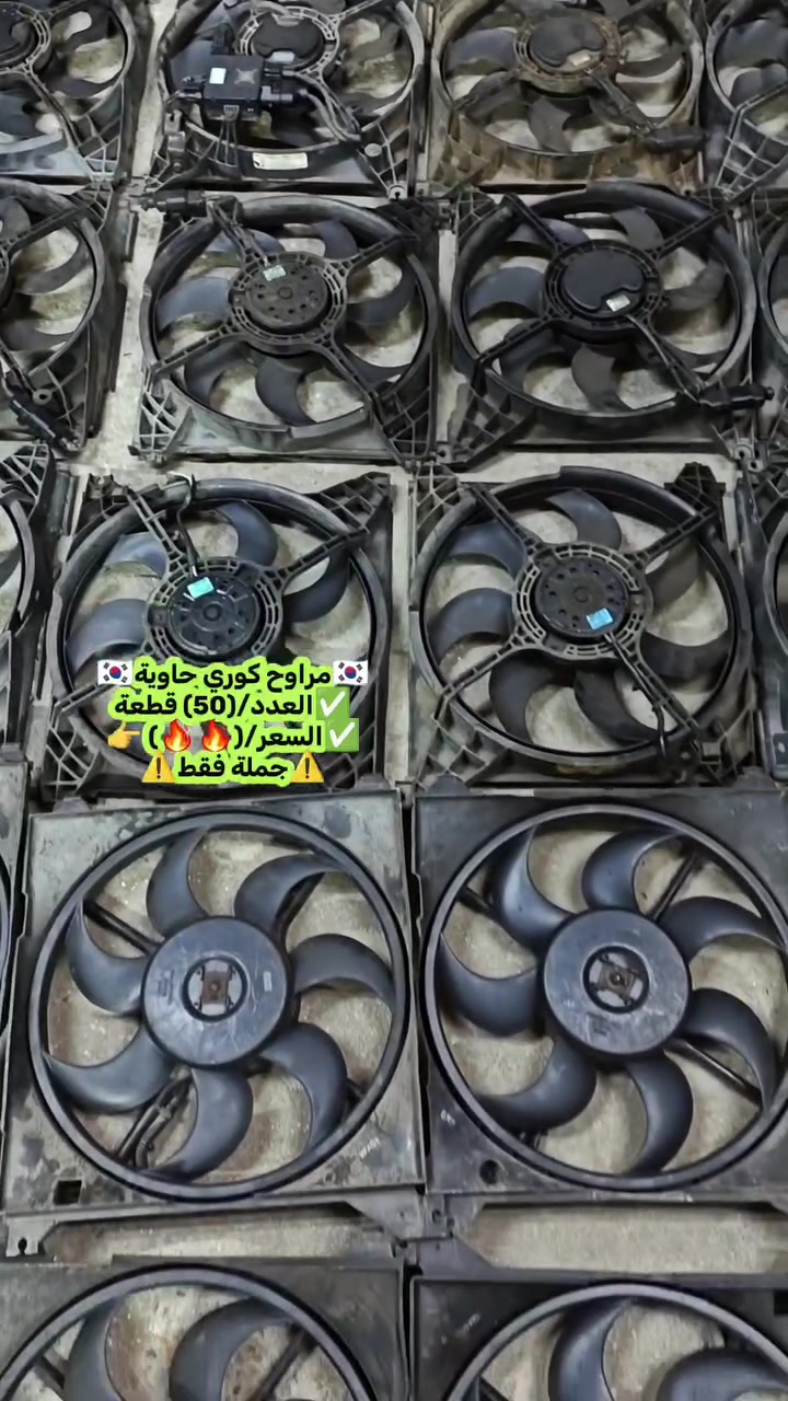 مراوح تفصيخ • ٥٠ قطعة • جملة