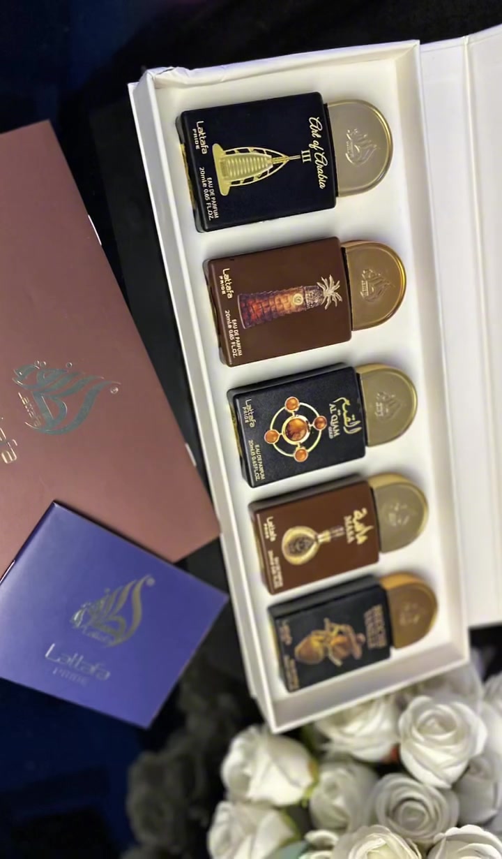عطر Lattafa Pride – مجموعة فخمة ومميزة ✨
مجموعة عطور راقية بروائح جذابة وثبات حلو 🌸
🎁 العلبة تحتوي على 5 عطور بتصاميم أنيقة ومميزة، مناسبة للاستخدام الشخصي أو كهدية فخمة 🎀

💎 شكل راقي + روائح متنوعة
🎁 تغليف أنيق وجاهز للإهداء
✨ خيار حلو لكل مناسبة

📩 للطلب والاستفسار راسلونا خاص
🚚 توصيل متوفر جميع المحافظات 

#عطور #لطافة #Lattafa #عطور_نسائية #عطور_رجالية #هدايا #عطور_فخمة
