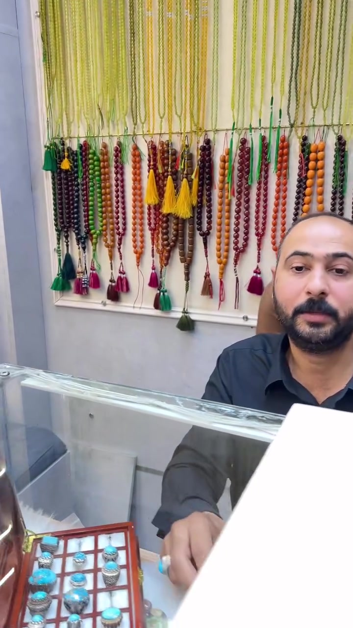 🌼🌼اللهم أعطهم ما يتمنون لنا🌼🌼
‏ النجف الاشرف سوق الكبير قيصرية ‏أحمد الشمرتي معرض نيشابور الاستفسار خاص أو الاتصال☎️((***********)) روائع الفيروز النيشابوري قطعه غاية والروعه
