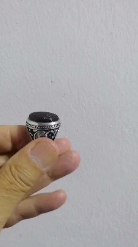 محبس عقيق يماني • حرز علي القاضي • قياس ٢٣/٢٤