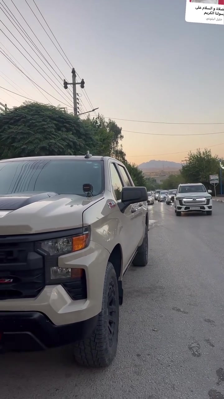 سيلفرادو Z71 • ٢٠٢٢ • حادث