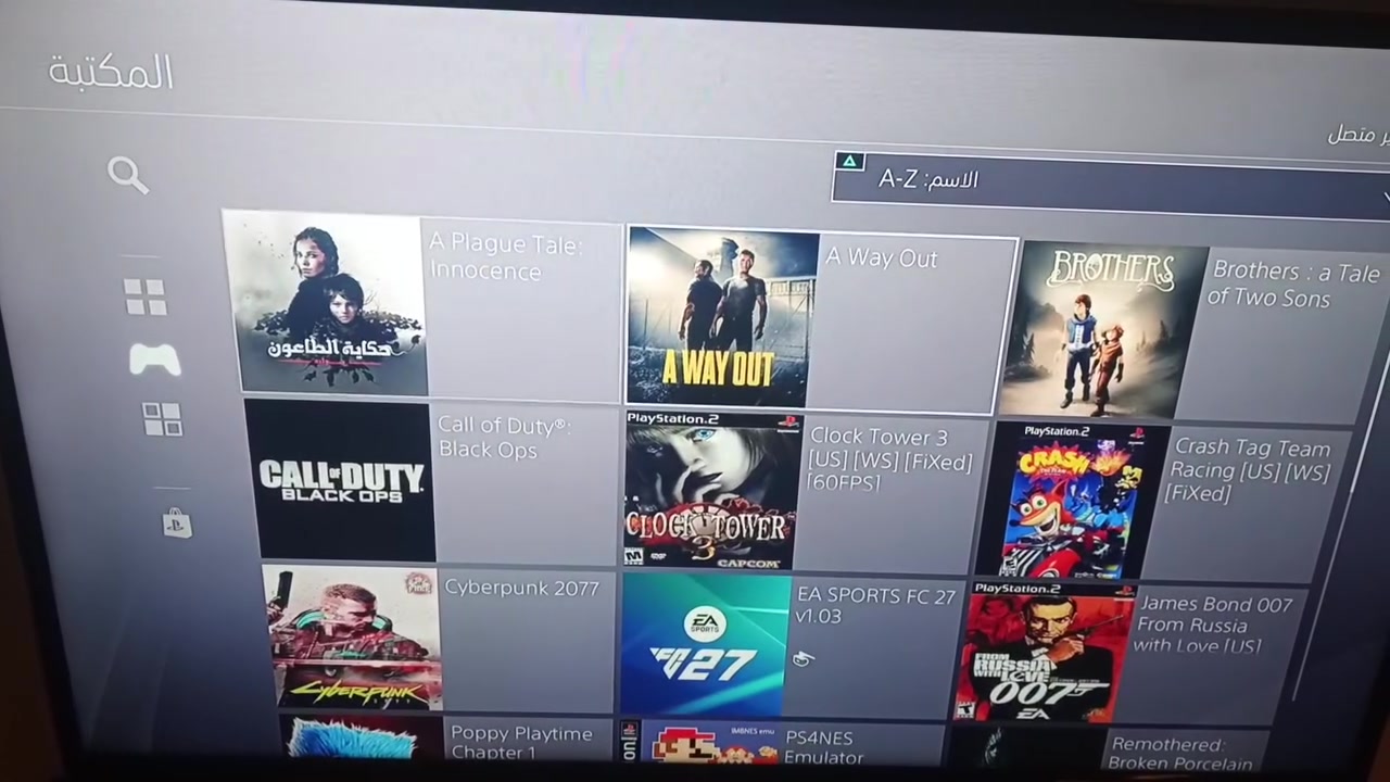 بلي فور سلم مهكر تهكير متصفح كولد هين مفتوح تنظيف فقط متروي العاب سعر خاص
محاكي سيكا جنسيس بدخله العاب هواي 
محاكي نينتندو بداخله العاب هواي
James Bond 
Crash Tag Team Racing
Clock Tower 3
Plague Tale: Innocence عربيه 
Fc27 عربيه 
Cyberbank عربيه 
Call of Duty Black Ops
Uncharted 2
The Sinking City عربيه 
Resident Evil 3
Brothers: a Tale of Two Sons عربيه 
The Last of Us Remastered عربيه 
A Way Out
Poppy Playtime عربيه 
Remothered: Broken Porcelain عربيه 
Shadow of the Tomb Raider عربيه
