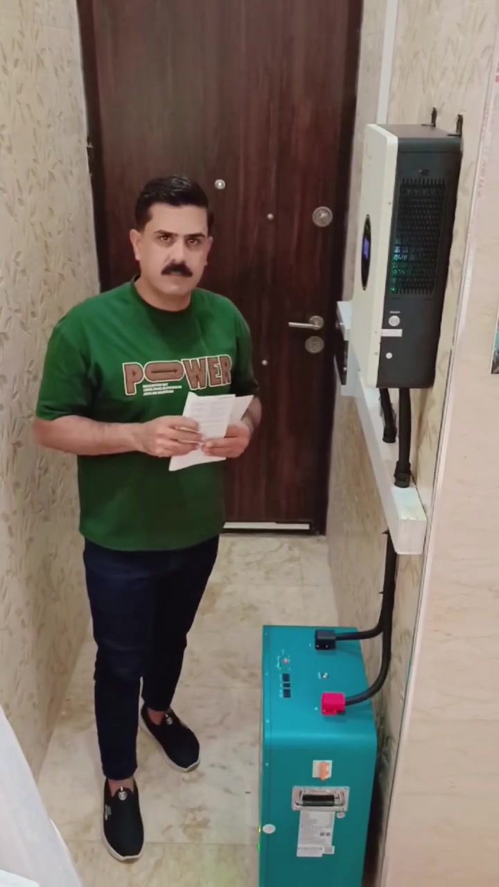 من خلال شركه الطاقه الشمسيه النظيفة     تم تنصيب 
منظومه طاقه شمسيه 👈بدون ألواح في 
محافظة بغداد/شارع فلسطين 

🔷(8) أمبير على مدار 24 ساعه 
👈مواصفات المنظومه 

🔷 انفيرتر #فلستي  حجم 4 كيلوواط 18 أمبير ضمان 2سنه
🔷بطاريه #dragon حجم8 كيلو واط ضمان 5سنوات 
🔷كومباينر AC

☀️ تعبت من انقطاع الكهرباء؟ الحل هنا!
⚡ حول بيتك إلى طاقة شمسية اليوم!
🔋 وداعاً للمولدات والكهرباء الضعيفة!
☀️ طاقة مجانية من الشمس لمنزلك!
⚡ منظومة طاقة شمسية تعمل بكفاءة عالية!
🔋 أفضل حل للكهرباء في العراق 
يوجد لدينا نظام التقسيط المريح على ماستر كارد الرافدين وبدون مقدمه لمده 18 شهر
للاستفسار الاتصال على الرقم مهندس مصطفى 
☎️***********
@أبرز المعجبين 
 #بغداد #ديالى #كربلاء
