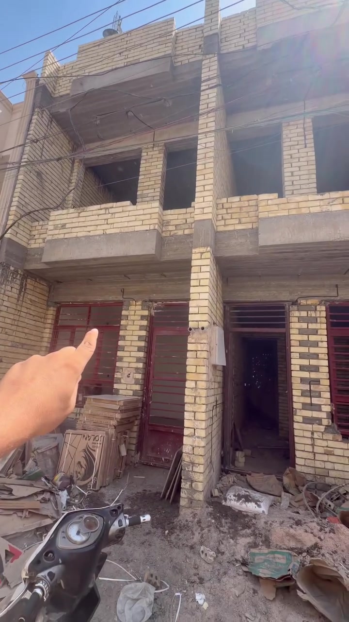 سعر البيت ٤٥مليون اي ستفسر اتصال ☎️ *********** بغداد الكرخ منطقة الدوانم قرب البياع
