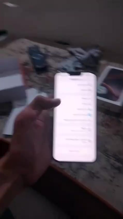 ‏سعر الموبايل ال iPhone 1,000,000/هذا رقمي***********

نص مكتوب في الصور:
- حول < iPhone الاسم إصدار iOS 26.6.2 اسم الطراز iPhone 13 Pro Max رقم الطراز MLJ63AH/A الرقم التسلسلي RN9LV7XJP9 انتهت صلاحية التغطية الأغاني 0 الفيديوهات 181 الصور 292 التطبيقات 19 السعة 128 غ.ب. متوفرة 63.05 غ.ب.