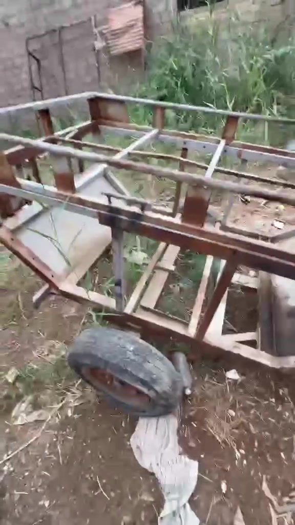 عربة مقطورة • تاير ١٤ • حدادة مضبوطه