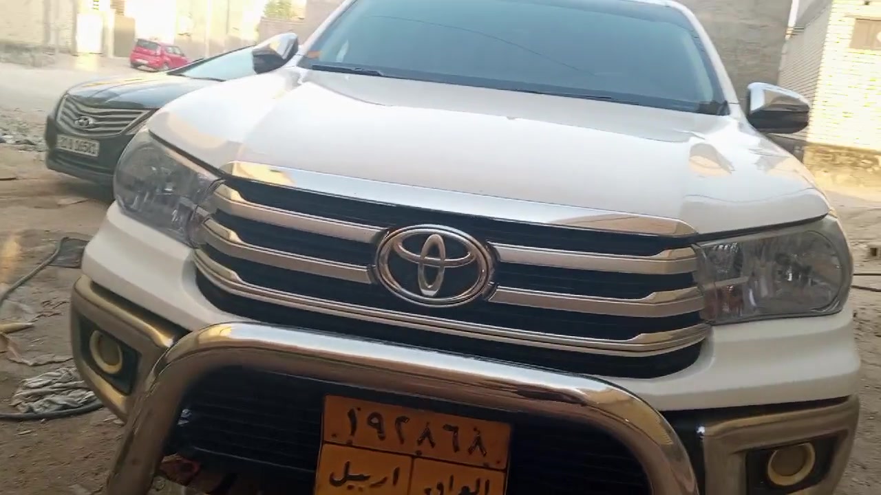 بيكم هايلوكس موديل 19 مكفوله كفاله عامه من الصبغ وضربه والتبديل رقم اربيل سعر بلاش 170 وبيها مجال