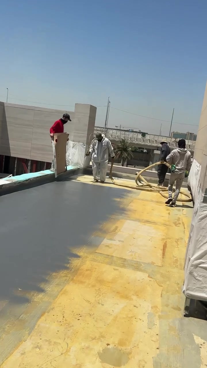 اعمال رش ماده البولي يوريا الهوت الاقوى والافضل في عالم العوازل المائيه
للتواصل م علي 
***********

