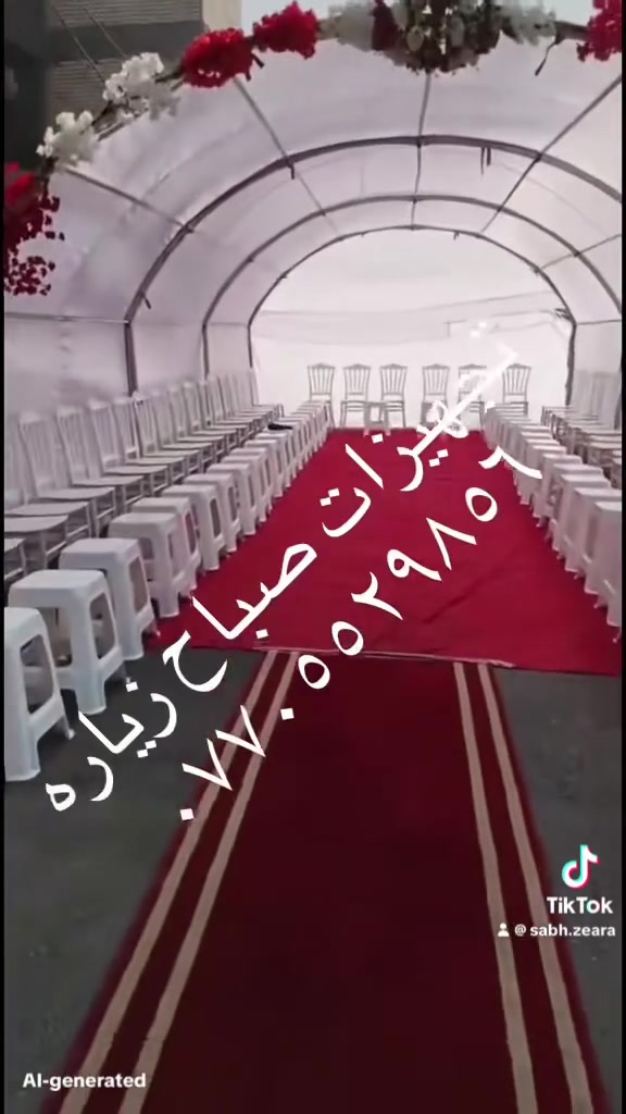 ايجار كراسي • ايجار خيم • توصيل بغداد
