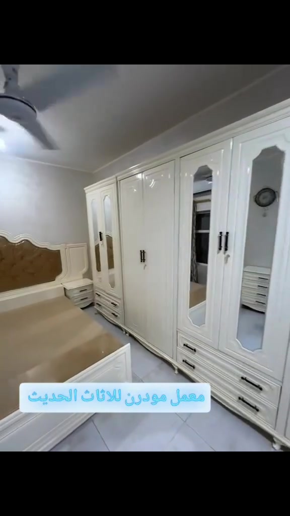 نجارة عراقية • صبغ أوف وايت • السايدين مال سومر