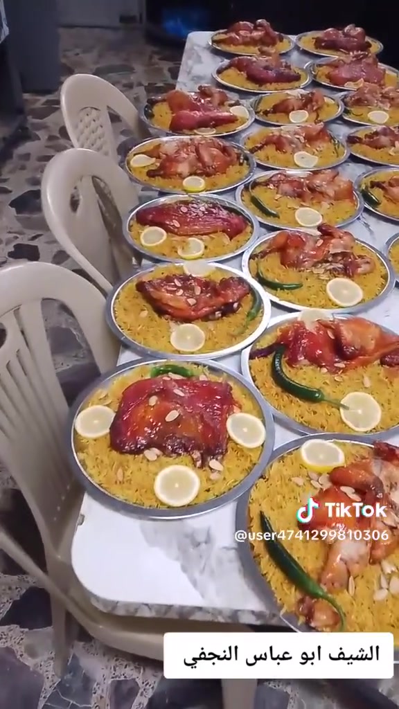 سلام عليكم شيف مندي دجاج لحم متفرغ وطلع محافضات ***********
