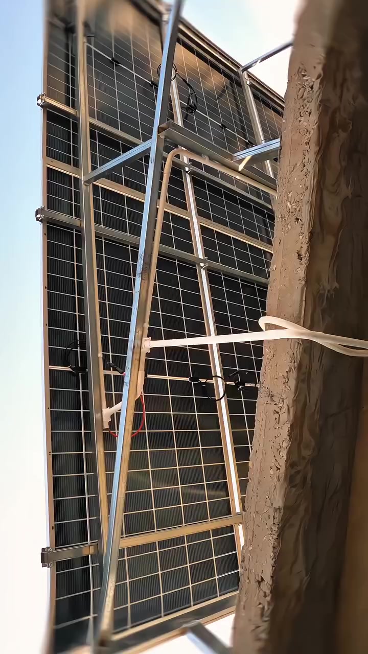 منظومة شمسية • ٢٤ لوح LONGi • بطاريات ١٦kWh×٣