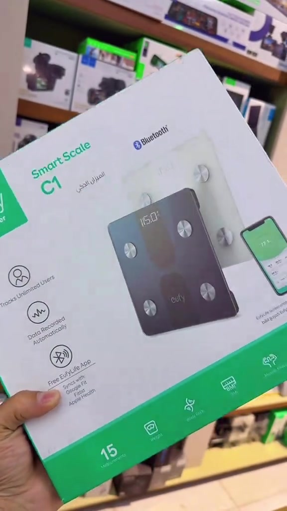 ميزان ذكي • Eufy C1 • تحليل دهون