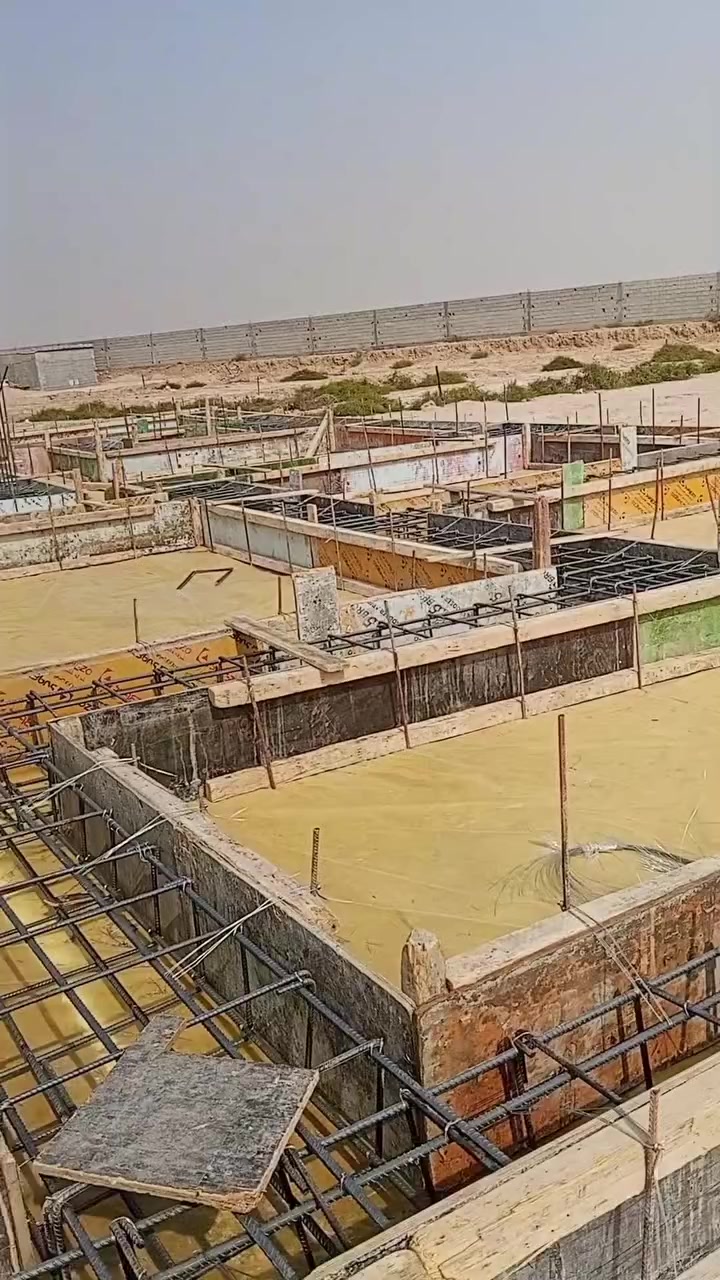الصالحيه • صب اساس • ٢٠٠ متر