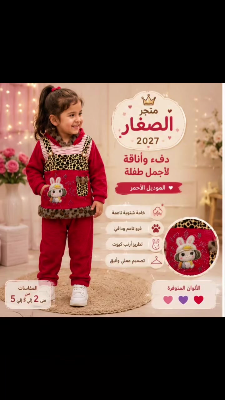 بنات ٢-٥ سنوات • شتوية • الموصل حي الجامعة