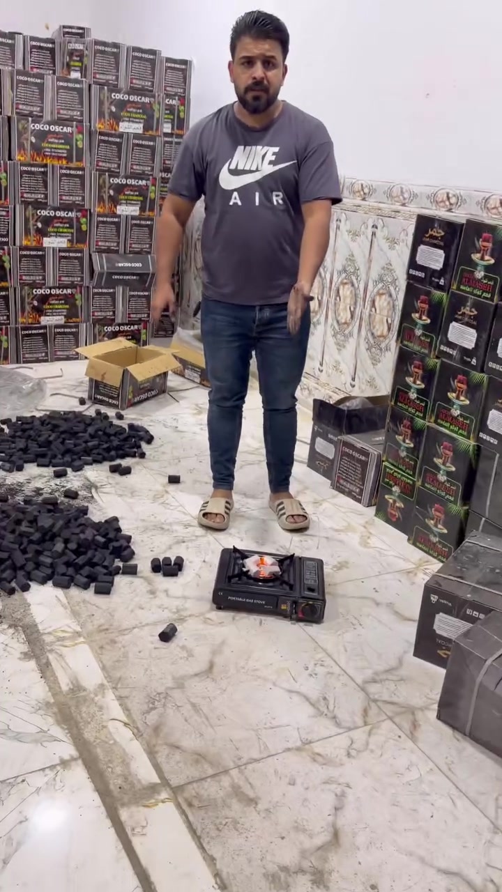 اللهم صلي على محمد والي محمد
فحم إصبع املس بدون غاز بدون ريحه عفحص مابيع إذا متفحص

وزن كارتونه 10 كيلو مده الاشتعال ساعه ونص شرط 

السعر كارتونه 28 الف اقل من سعر جمله كميات محدوده 

مكاني كربلاء المقدسة 

***********
