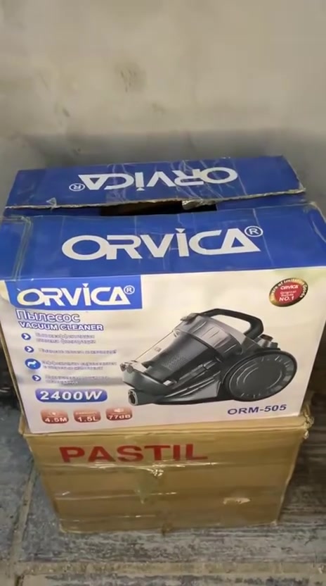 🧹✨ نظافة أقوى… وراحة أكثر!
مكنسة ORVICA 2400W 💪
قوة شفط عالية تساعدج تتخلصين من الغبار والأوساخ بسهولة، مع خزان غبار 1.5 لتر وسلك بطول 4.5 متر.

✔️ قوة 2400W
✔️ خزان كبير 1.5L
✔️ فلترة عالية الكفاءة
✔️ تصميم عملي وسهل الاستخدام

🔥 خلي التنظيف أسهل وأسرع!
📩 للطلب والاستفسار راسلونا 

📞او لاتصال على هذا الرقم 
       ***********
