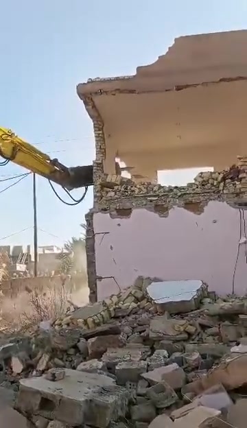 تفليش الدور • رفع الانقاض • تعديل الارضيه