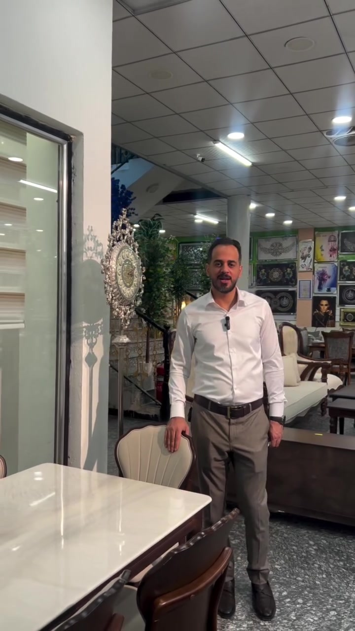 ميز طعام 6 و4 كراسي 
يكمّل فخامة سفرتچ ، تصميم أنيق وتفاصيل مرتبة
السعر يختلف حسب الموديل 
دز صورة الموديل خاص وتدلل 🌷.
📍 الناصرية – شارع بغداد – معرض التراث للأثاث المنزلي والمكتبي 
📩 للاستفسار راسلونا خاص او واتساب ***********
#اكسبلور #اثاث #اثاث #ميزطعام #ناصريه
