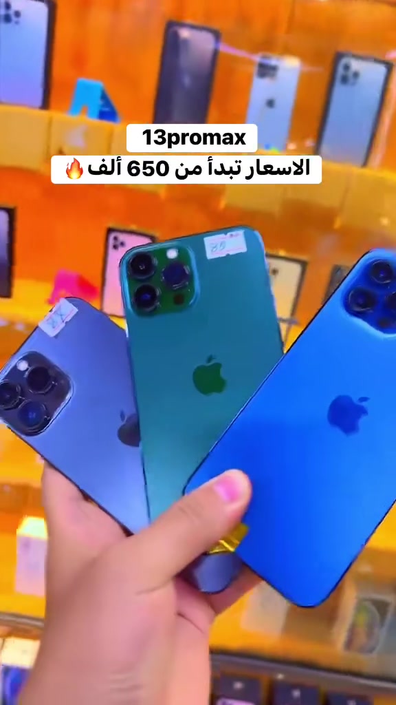 آيفون ١٣ برو ماكس • بدون تفاصيل