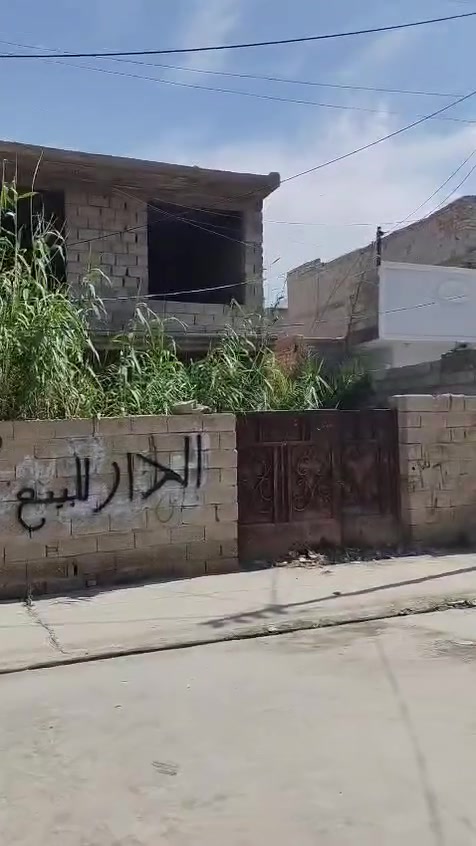 السلام عليكم
بيت هيكل للبيع مساحه ٢٠٠ متر. واجه ١٠. ونزال ٢٠
ملك صرف
العنوان بعقوبة جرف الملح الشراي يتصل
***********
