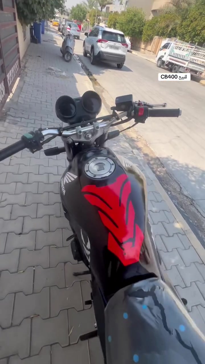 سلام عليكم CB400باب اول موديل ٩٩ للبيع دراجه خرسه مكينه  مفتوحه لا صوت لا بخار مكان   كركوك  *********** واتساب
