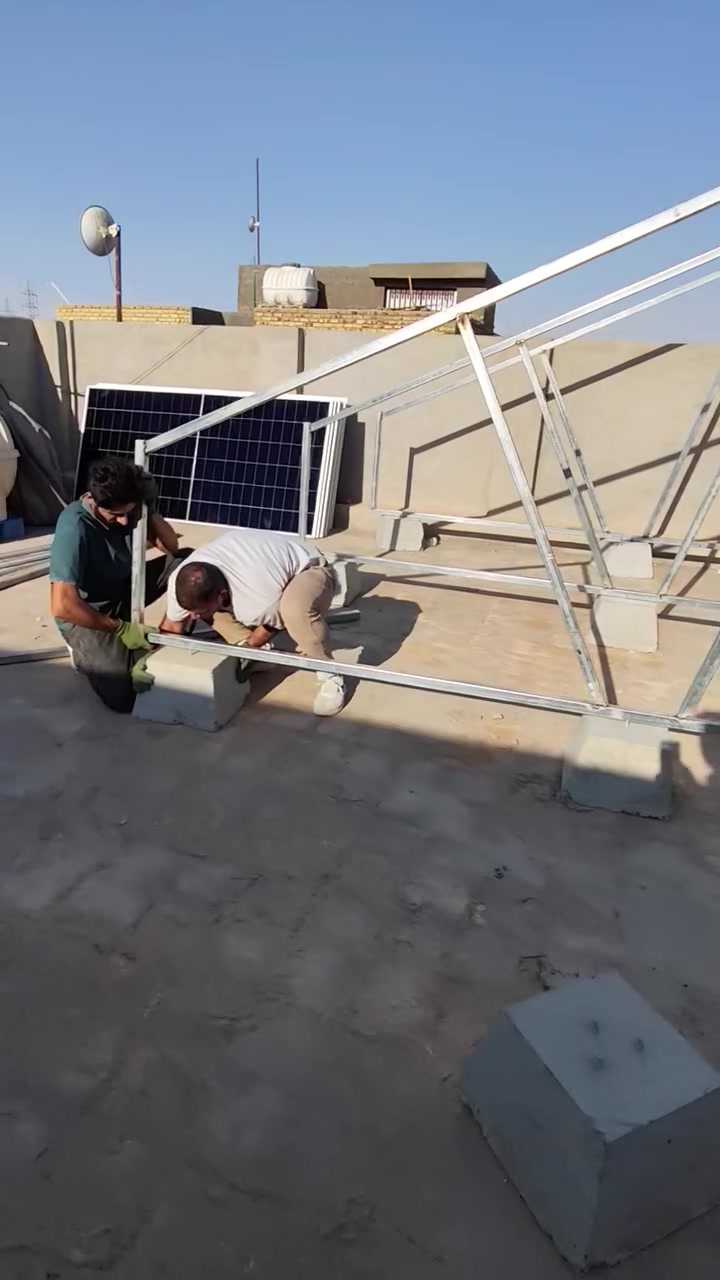 طاقة شمسية • إنفرترات وبطاريات • النجف الأشرف