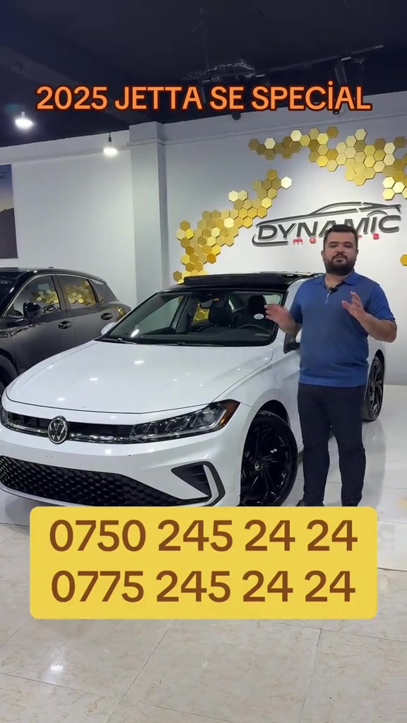#erbil #kurdistan #iraq #jetta #car 

نص مكتوب في الصور:
- 2025 JETTA SE SPECIAL
- سعر بلاش $163