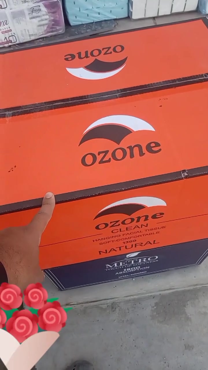 🔥 عرض التوفير والنظافة! 🔥
وفر فلوسك وريح بالك وي كلينس سحبات "أوزون" (Ozone).  
📦 تفاصيل العرض:
الكارتون بي 20 قطعة.  
كل قطعة بيها 1300 سحبة (تكفي وتوفي).  
السعر: 24 ألف دينار للكارتون كامل.  
جاهزين لخدمتكم من فالح لتجهيز المحلات التجارية، والتوصيل لباب البيت متوفر وسريع.  
للحجز، راسلوني على الخاص أو اتركوا تعليق. الكمية محدودة! 🚚👇*********** واتساب نوفر الطلب باسرع وقت ممكن
