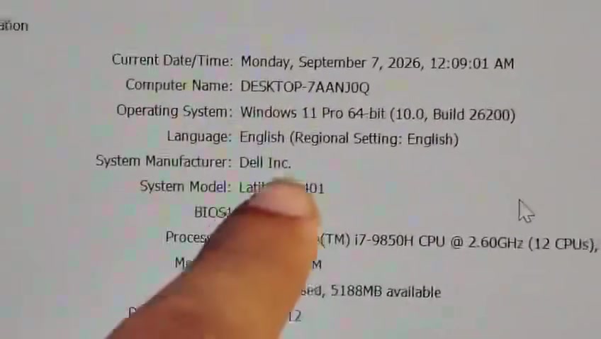 💻🔥 Dell Latitude 5401 | قوة وأداء بسعر منافس جدًا! 🔥💻
تدور على لابتوب سريع، عملي وأنيق للدراسة، العمل، البرمجة والاستخدام اليومي؟ هذا الجهاز يستاهل 👌

⚡ المواصفات:
🔹 Processor: Intel Core i7 – الجيل التاسع H
🔹 RAM: 8GB DDR4 — قابلة للتطوير 🚀
🔹 Storage: 256GB NVMe SSD ⚡
🔹 Graphics: Intel Graphics مدمج — حتى 4GB Shared
🔹 Display: 14” Full HD 1920×1080 🖥️✨
🔹 الحالة: نضافة عالية جدًا ✨

💰🔥 السعر: 335,000 د.ع فقط!

💯 سعر منافس جدًا للسوق مقابل المواصفات والأداء، وفرصة ممتازة للي يريد جهاز عملي بسعر مدروس.

🎁 ويّا الجهاز هدايا مجانية:
🎒 جنطة لابتوب
🖱️ ماوس
🖱️ Mouse Pad

🛡️ ضمان 7 أيام من جانبنا
أي خلل بالجهاز خلال فترة الضمان ضمن شروط الضمان يتم التعامل معه من جانبنا. ✅

🚚 التوصيل متوفر لجميع محافظات العراق 🇮🇶

📞 للطلب والاستفسار:
***********

🔥 لا تفوّت العرض — الكمية محدودة!
