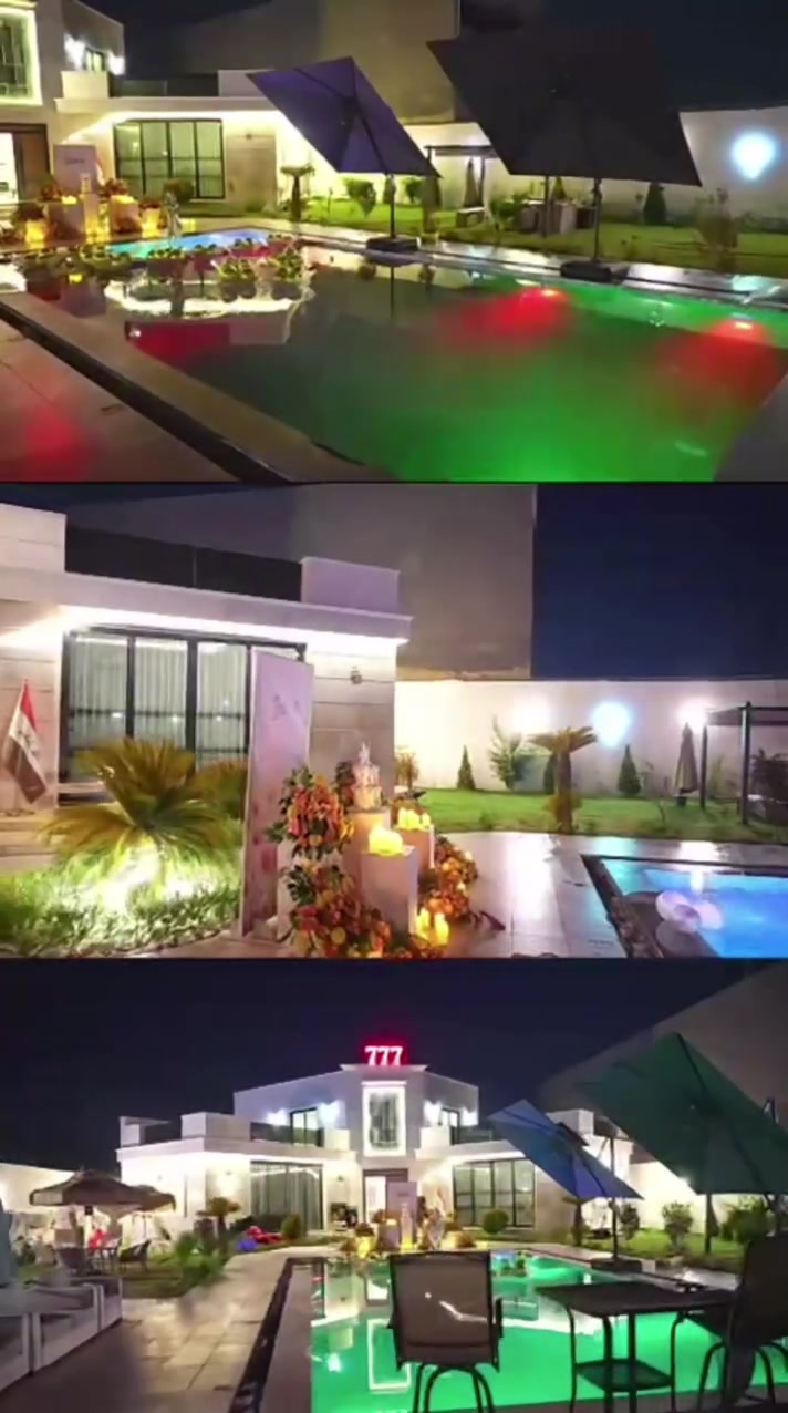 🌴 أهلاً بكم في مزرعة 777 🌴  يسعدنا استقبالكم، وهذه تفاصيل الحجز:  ☀️ الشفت الصباحي 🕙 10:00 صباحاً – 6:00 مساءً 💰 350,000 دينار  🌙 الشفت المسائي 🕙 10:00 مساءً – 6:00 صباحاً 💰 400,000 دينار  ⭐ الخميس – الجمعة – السبت 🕘 9:00 مساءً – 7:00 صباحاً 💰 500,000 دينار للشفت  🎉 المناسبات وأعياد الميلاد ⏰ 8 ساعات 👥 حتى 25 شخصاً 💰 700,000 دينار  👨‍👩‍👧 الشفتات العادية: حتى 15 شخصاً ➕ كل شخص إضافي: 15,000 دينار  ━━━━━━━━━━━━━━  💳 تثبيت الحجز يتم دفع 50% من قيمة الحجز كعربون.  بعد التحويل يرجى إرسال: • صورة وصل التحويل. • الاسم الكامل. • تاريخ الحجز. • نوع الحجز.  📞 للاستفسار والحجز: +***********📍 العنوان: الدورة – البعيثة – قرب شارع الحشد.  🗺️
