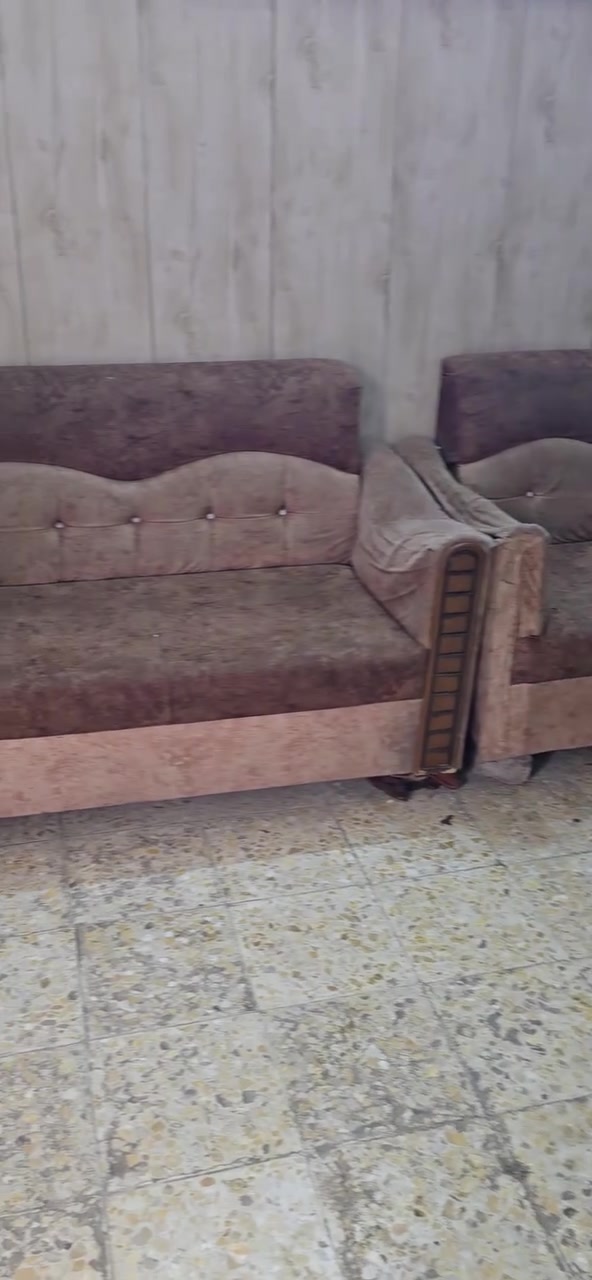 طقم كنب • يحتاج تصليح • مدينه الصدر